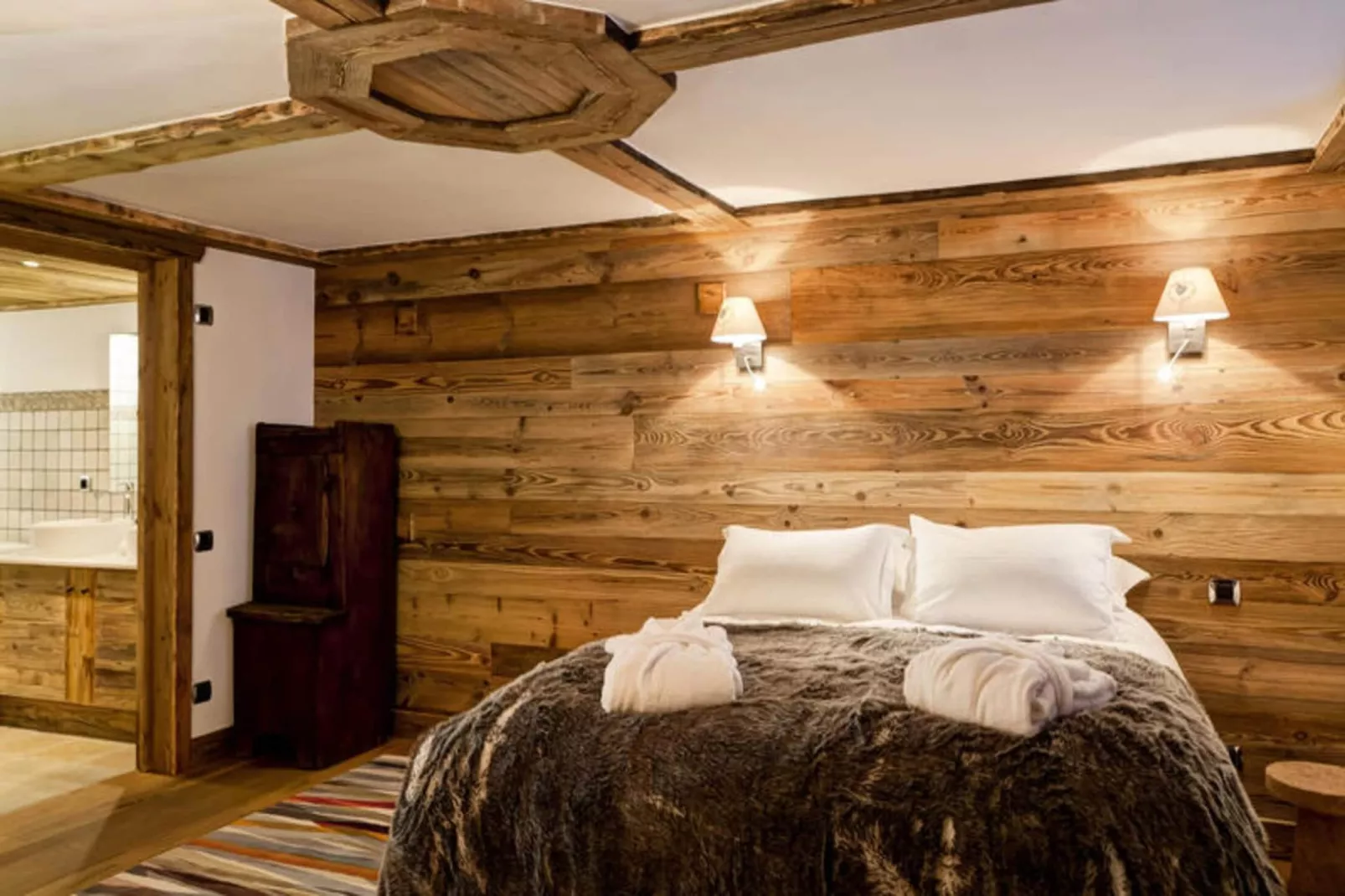 Résidence Maison Du Praz-Slaapkamer