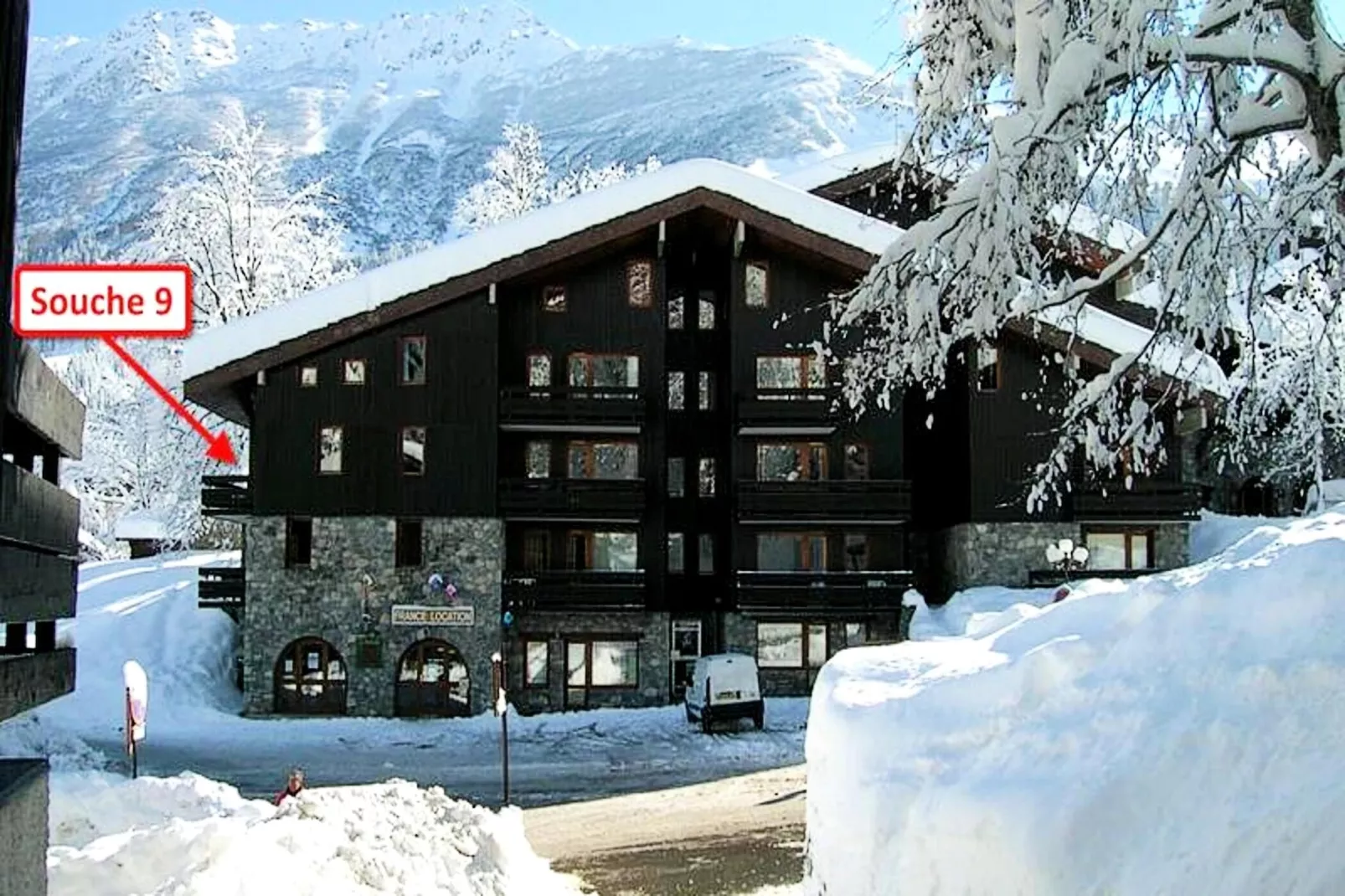 Résidence Souche-Slaapkamer