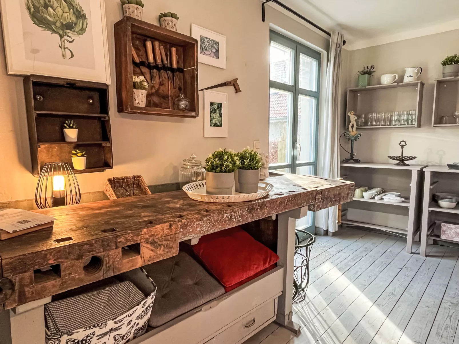 Reetgedecktes Ferienhaus Seelchen-Binnen