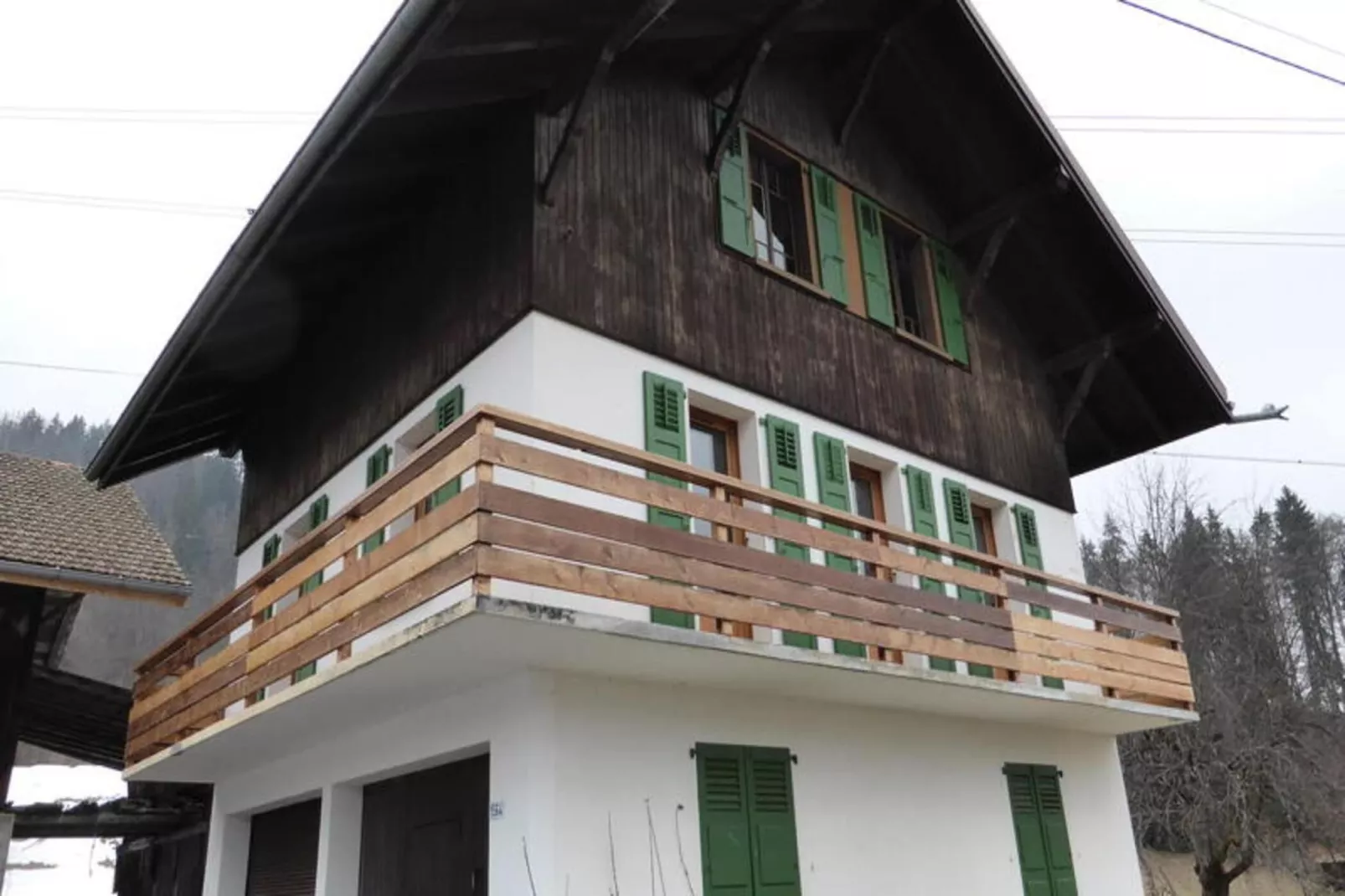 Chalet Pylone-Buitenkant zomer