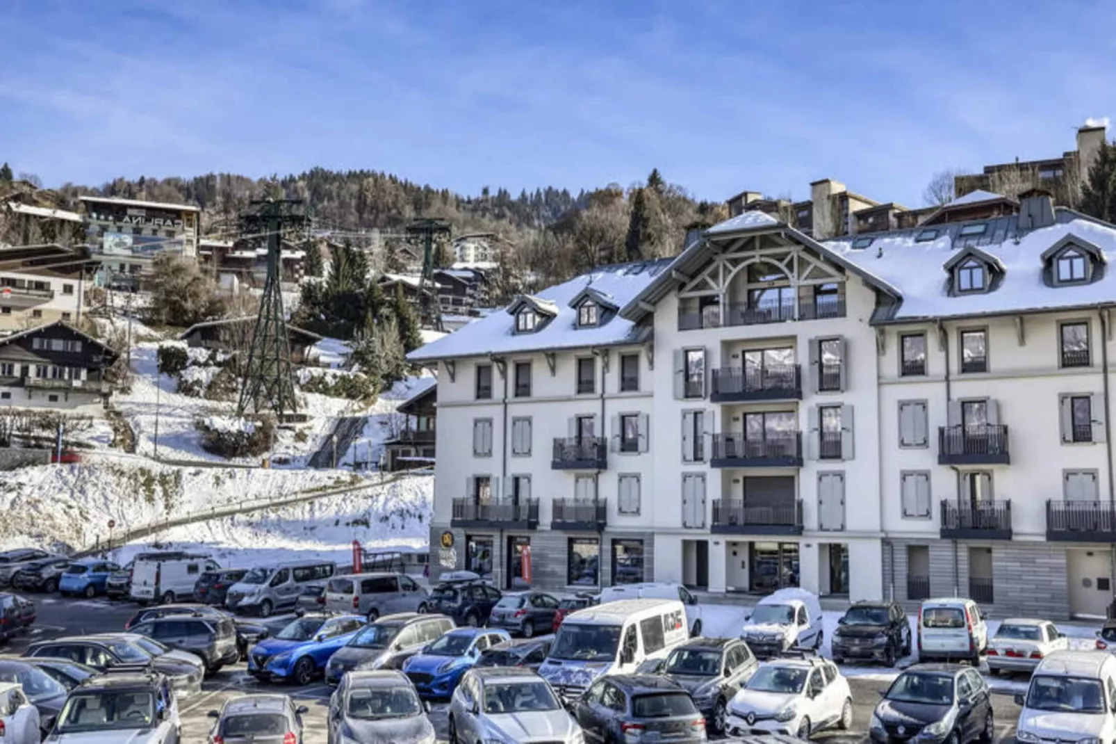 Résidence Gallery Mont Blanc-Buitenkant zomer