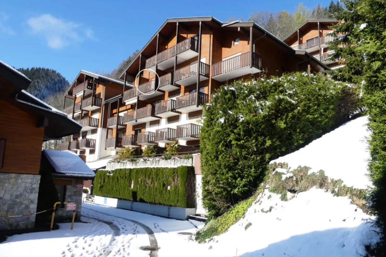 Studio à La Clusaz-Gebied winter 5km