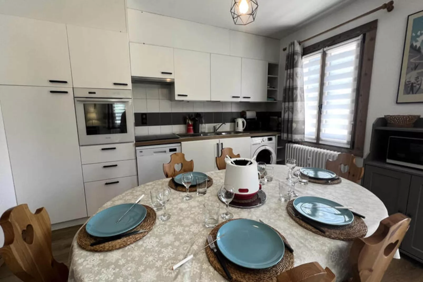 Appartements à La Clusaz-Eetkamer