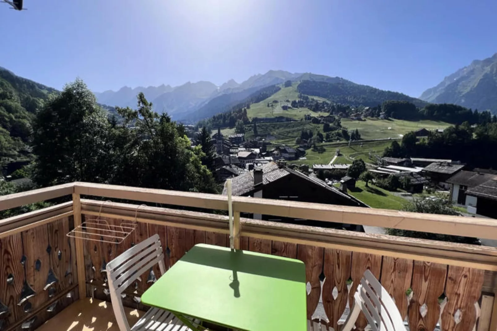 Appartements à La Clusaz-Terrasbalkon