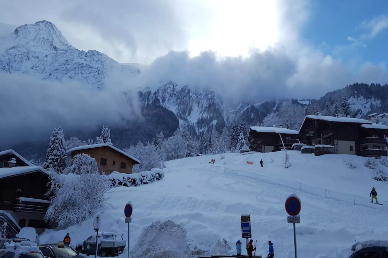 Résidence Les Hauts De Chavants-Gebied winter 5km