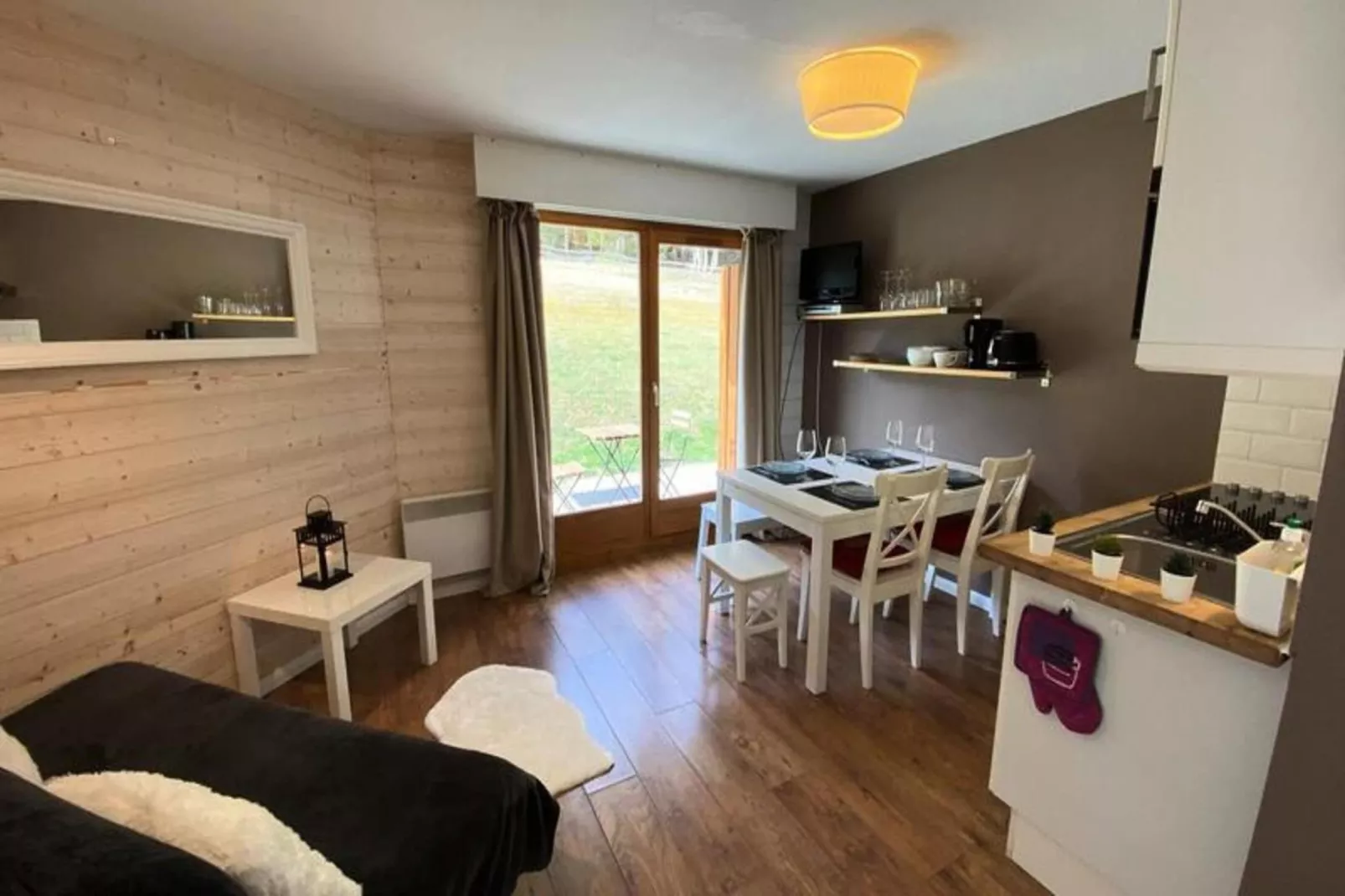 Résidence Les Myrtilles-Woonkamer