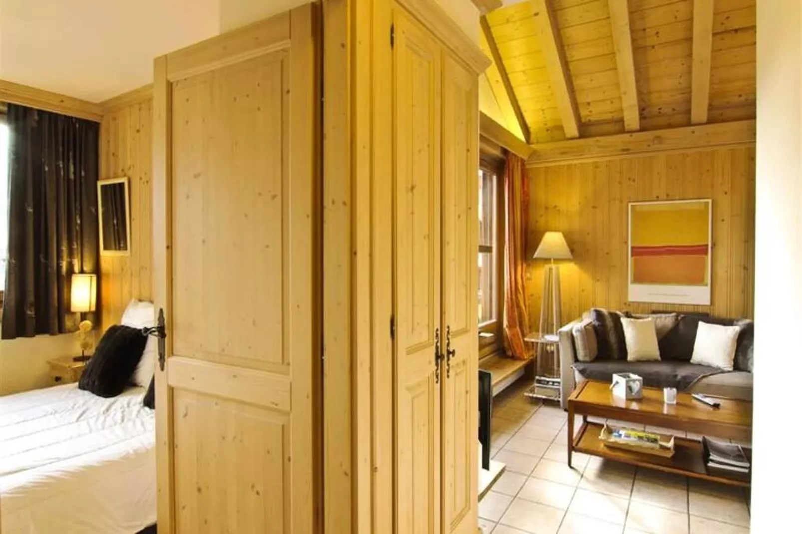 Chalets Du Savoy-Woonkamer