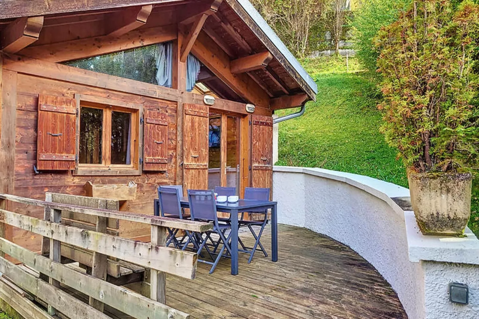 Appartements à Morzine-Terrasbalkon