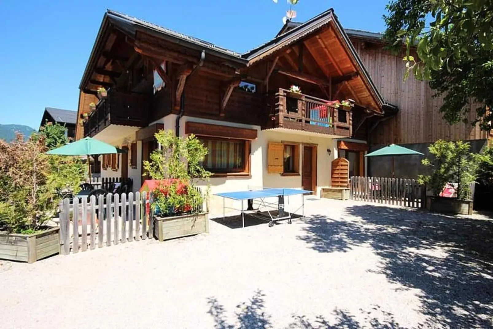 Appartements à Morzine-Buitenkant zomer