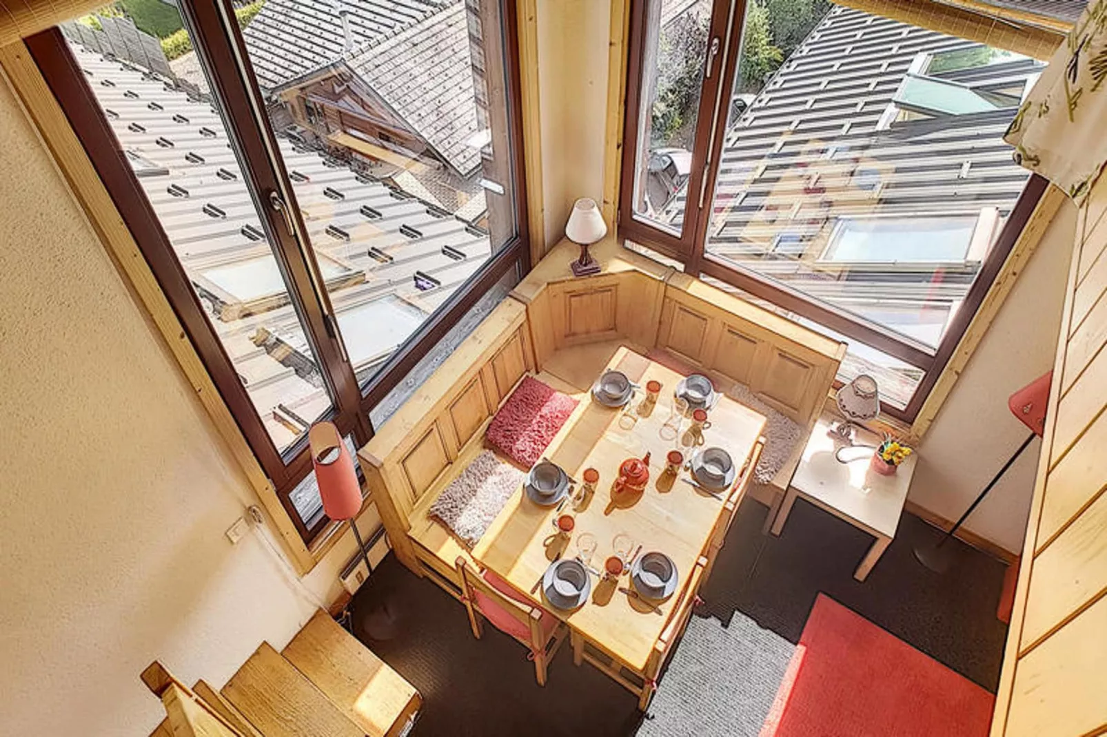 Appartements à Saint Jean d'Aulps-Eetkamer