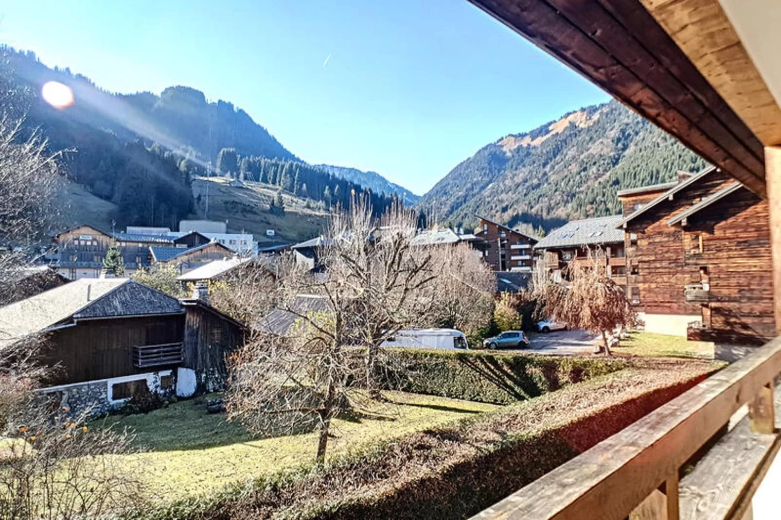 Appartements à Saint Jean d'Aulps-Terrasbalkon