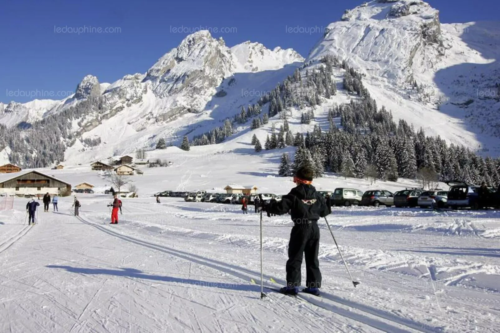 Résidence Odalys Le Buet**-Buitenkant zomer