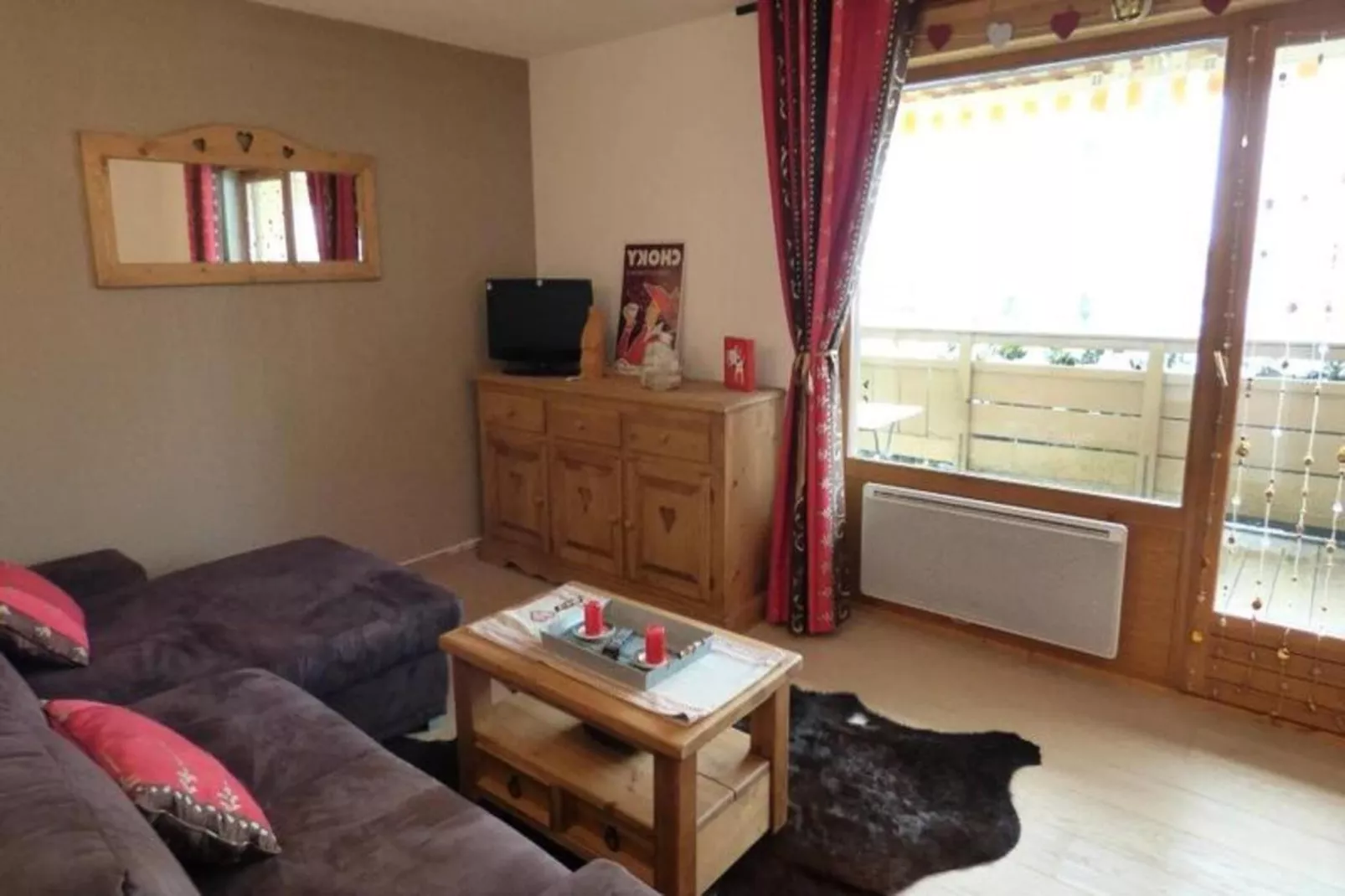 Résidence Pistes Du Soleil B-Woonkamer