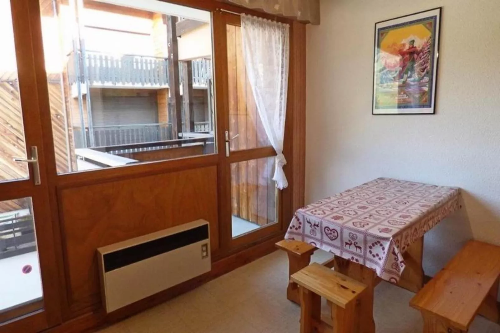 Chalet De Lessy A-Terrasbalkon