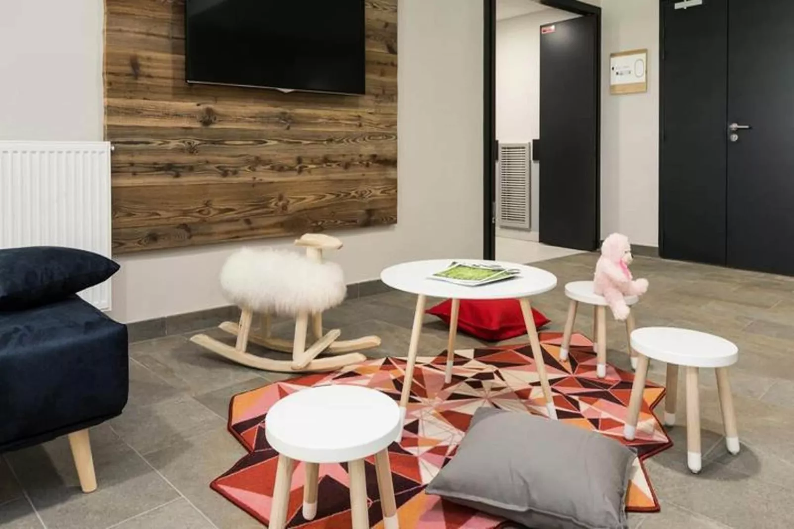 Résidence Prestige Odalys Isatis****-Woonkamer