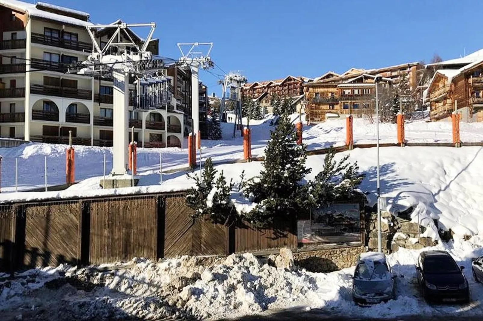 Résidence Maison De L'alpe-Uitzicht winter