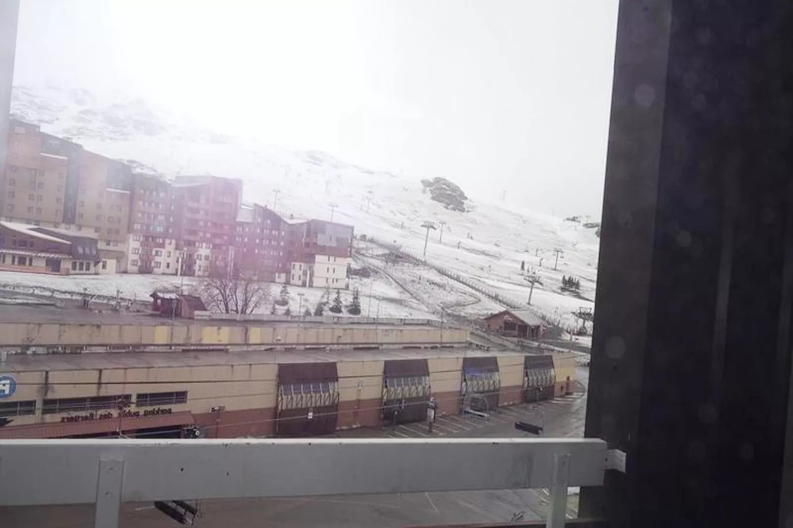 Résidence Bergers P&v-Uitzicht winter