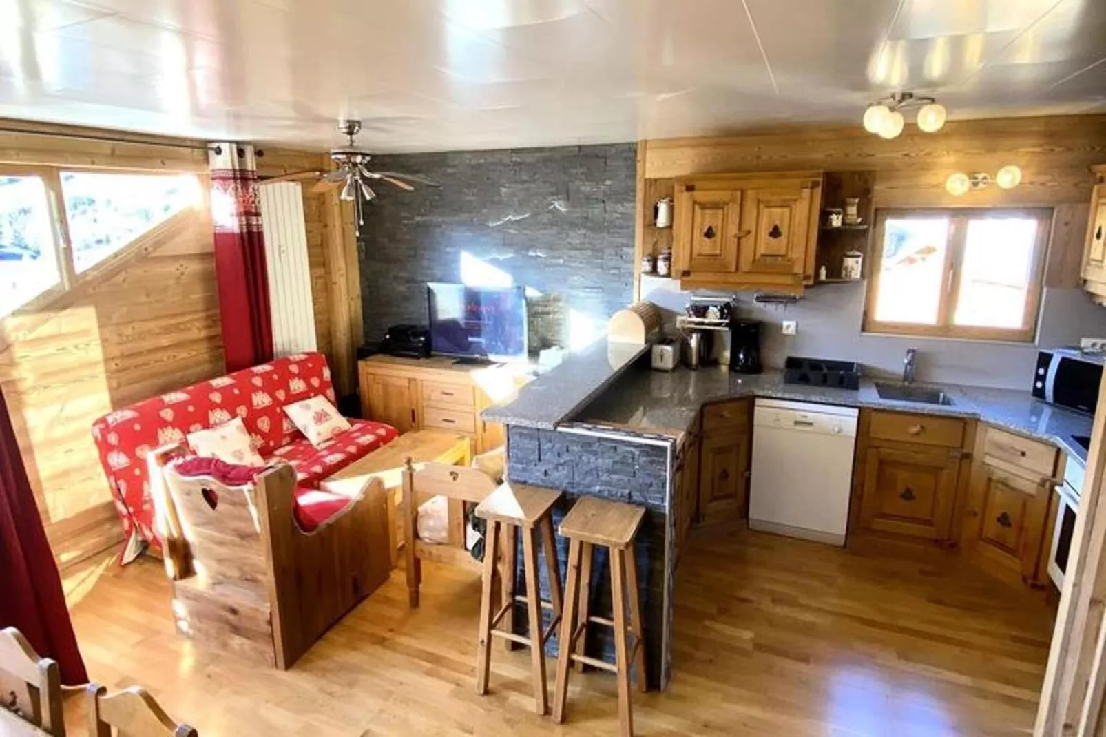 Résidence Les Bleuets-Keuken