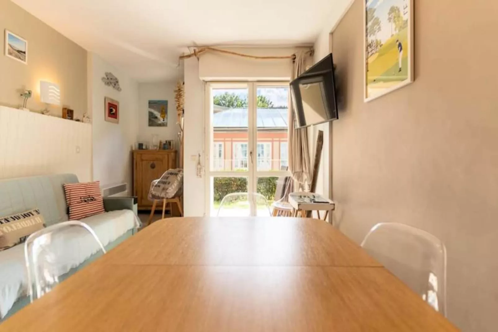 Résidence Appartement Pour 4 Pers Avec Piscine, Tennis Et  Parking 56-Buitenkant zomer