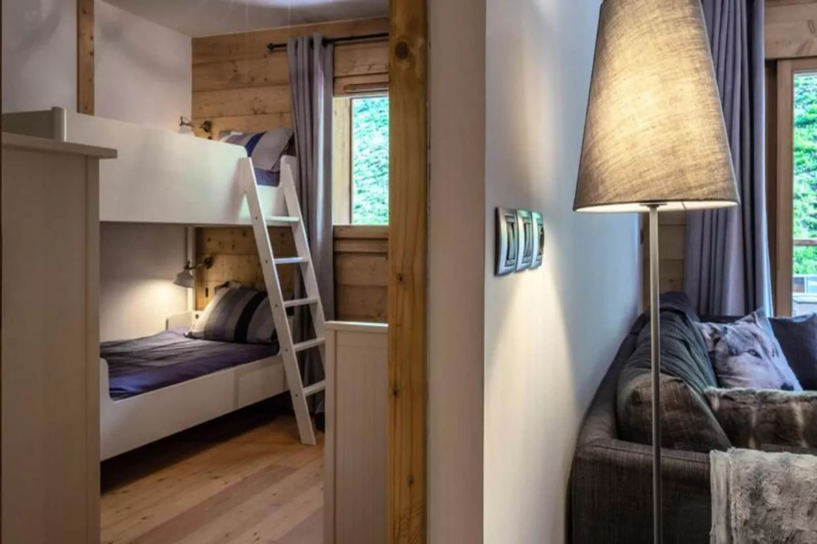 Résidence La Grange Aux Fees-Slaapkamer