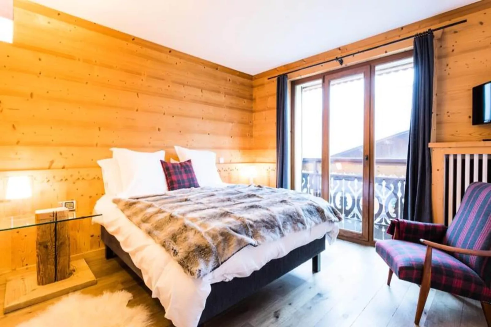 Chalet Le Blizzard-Slaapkamer