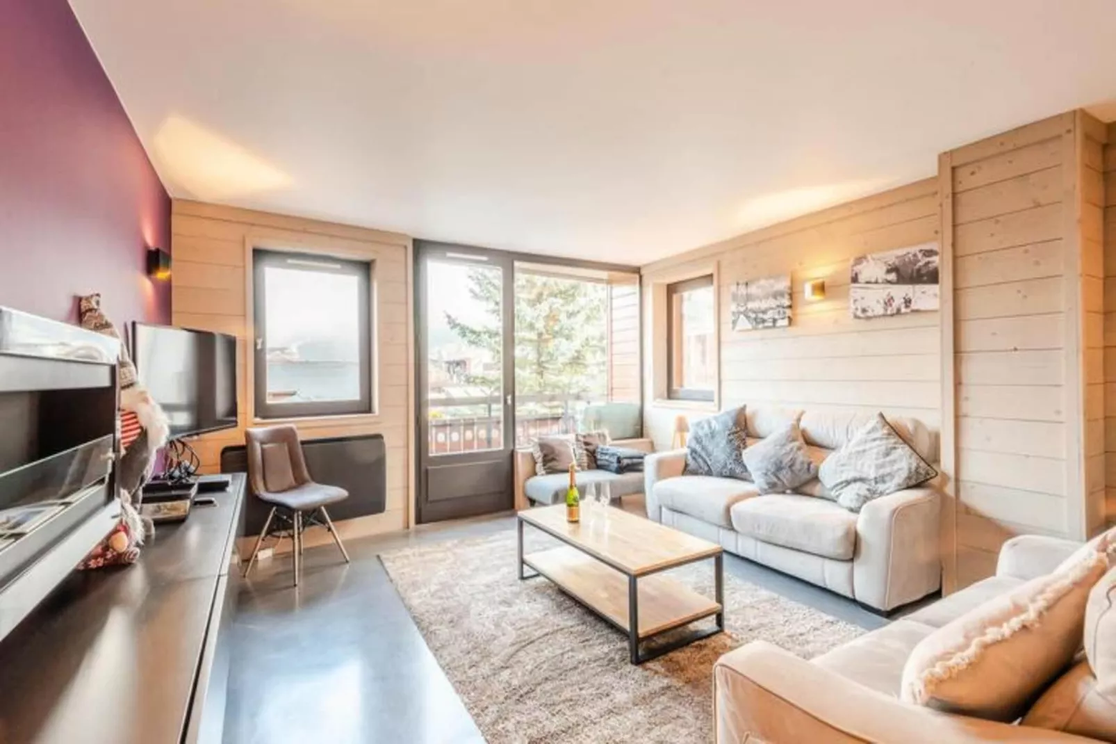 Residence La Chalende-Woonkamer