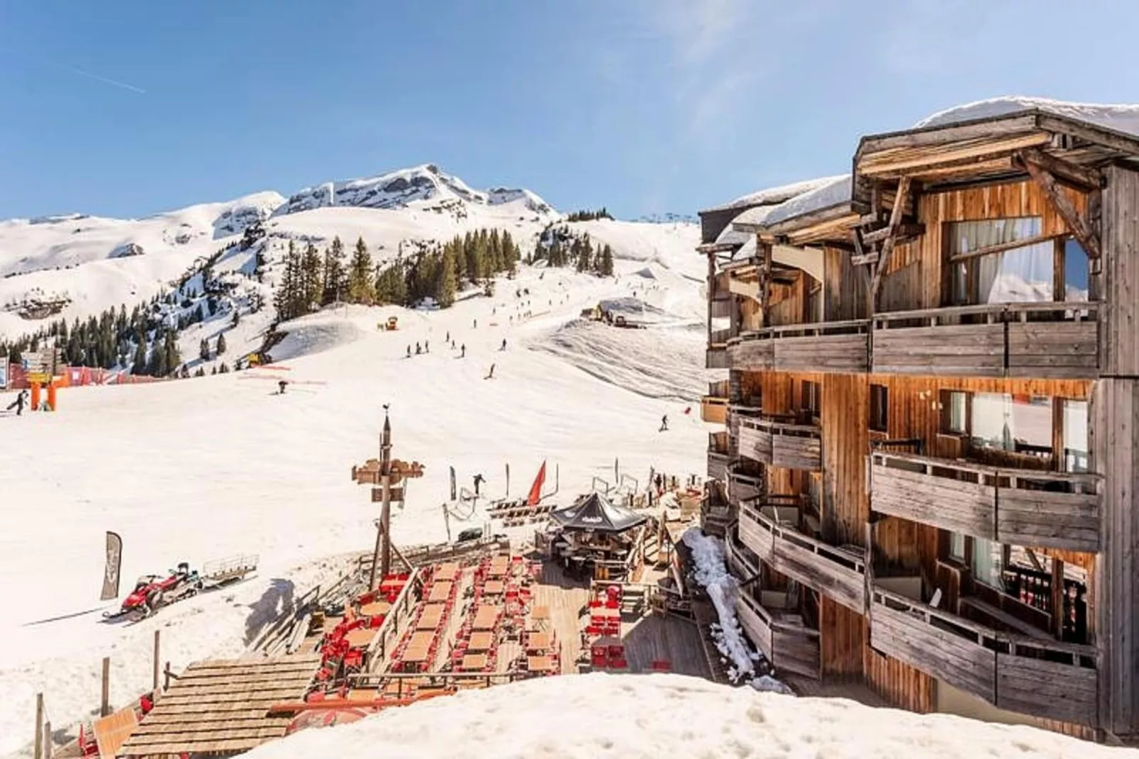 Résidence Sépia-Woonkamer