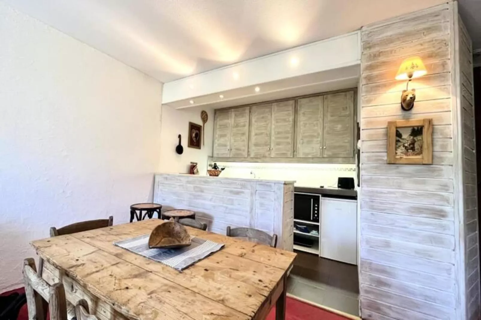 Nid Douillet Au Pied Des Pistes Avec Jardin-Eetkamer