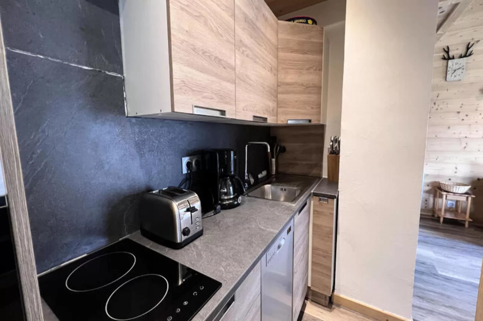 Appartements à La Clusaz-Keuken