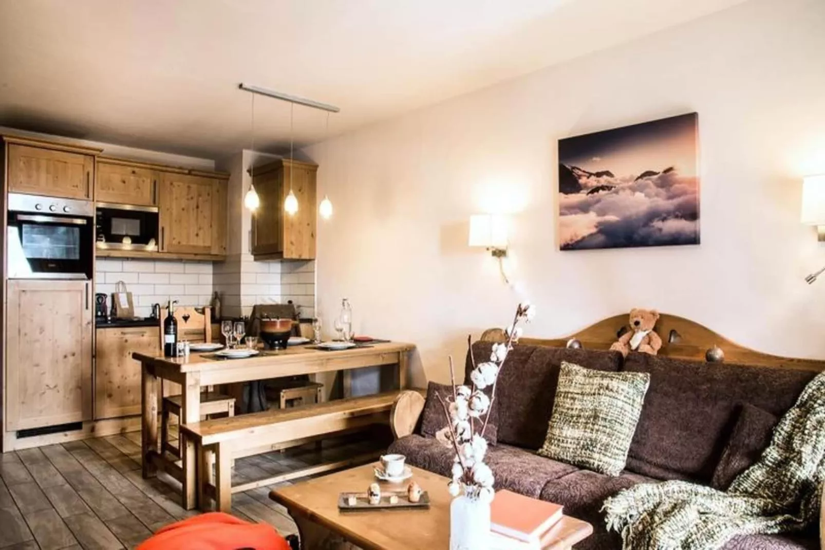 Résidence Les Grandes Alpes****-Eetkamer