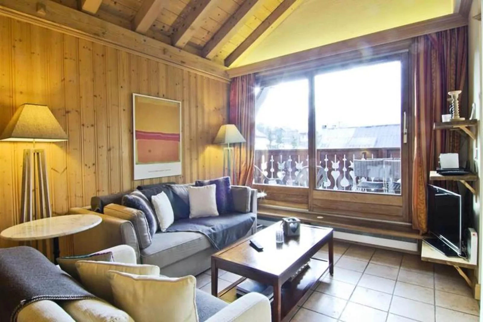 Chalets Du Savoy-Woonkamer