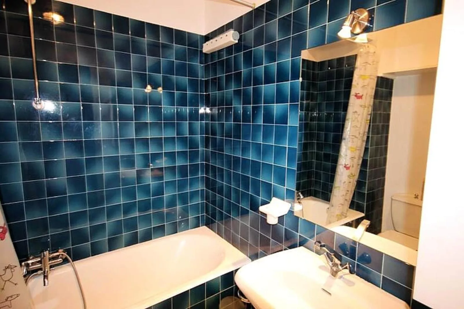 Studio à Saint Jean d'Aulps-Badkamer