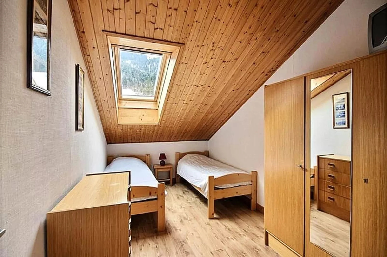 Appartements à Saint Jean d'Aulps-Slaapkamer