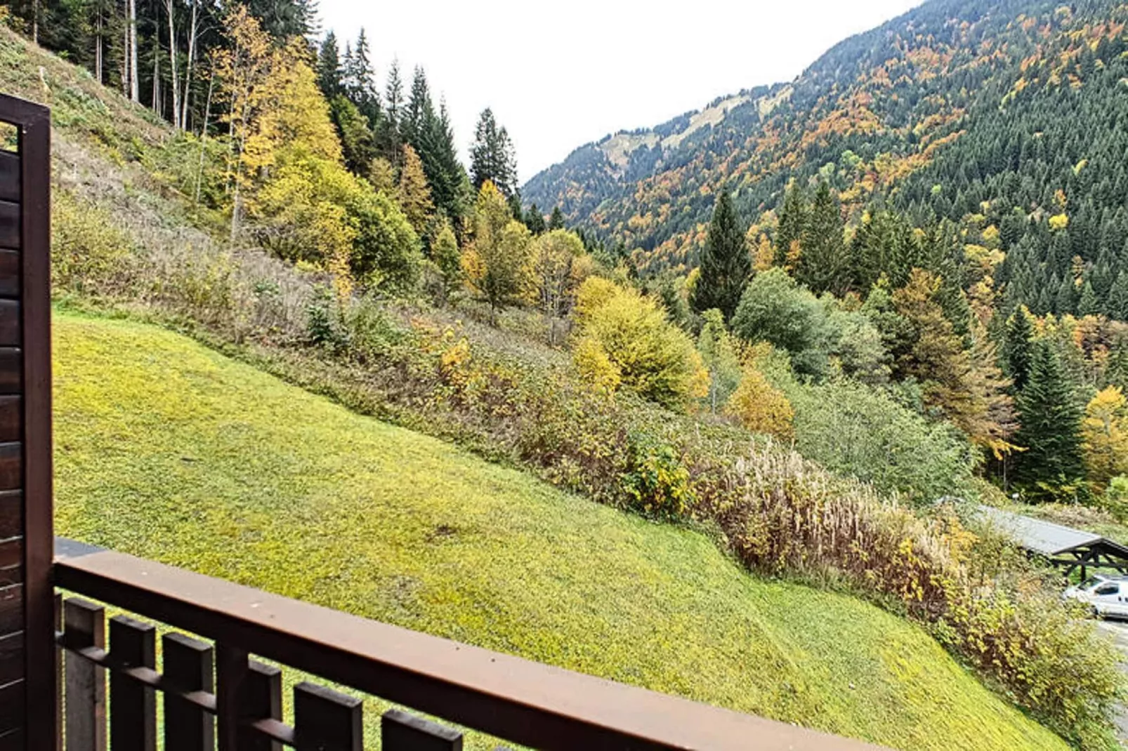 Studio à Saint Jean d'Aulps-Uitzicht zomer