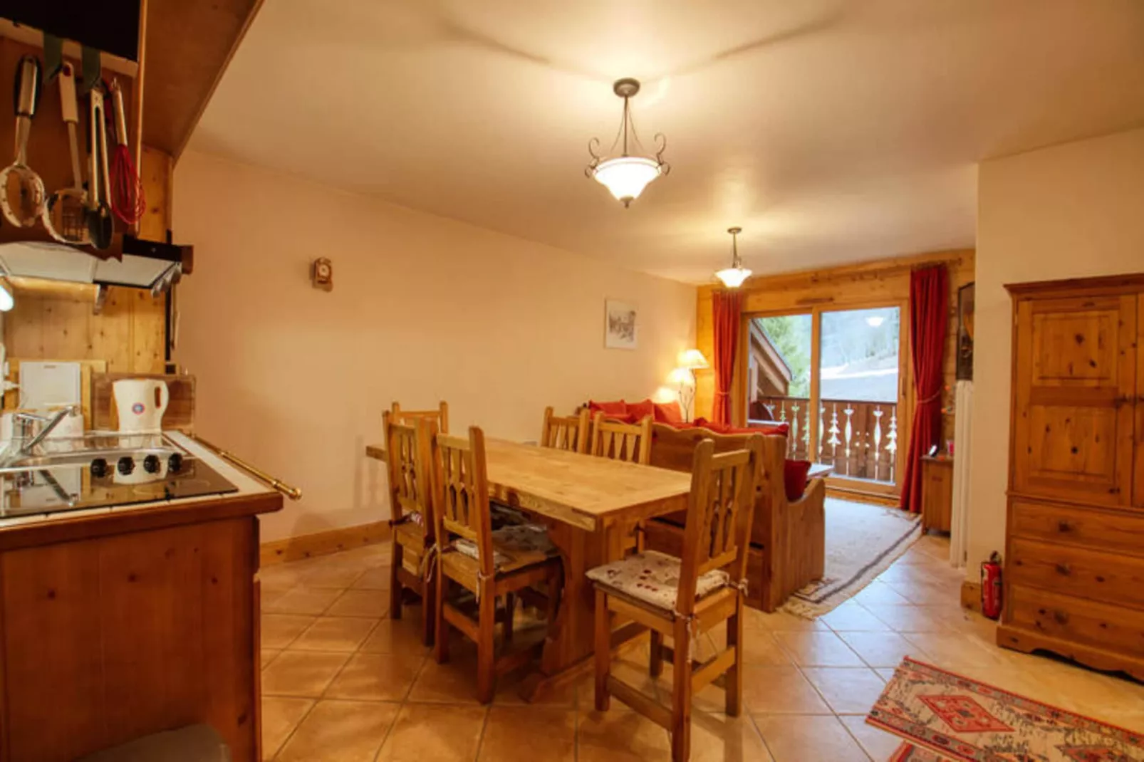 Résidence Refuge De L'alpage Bat E-Keuken