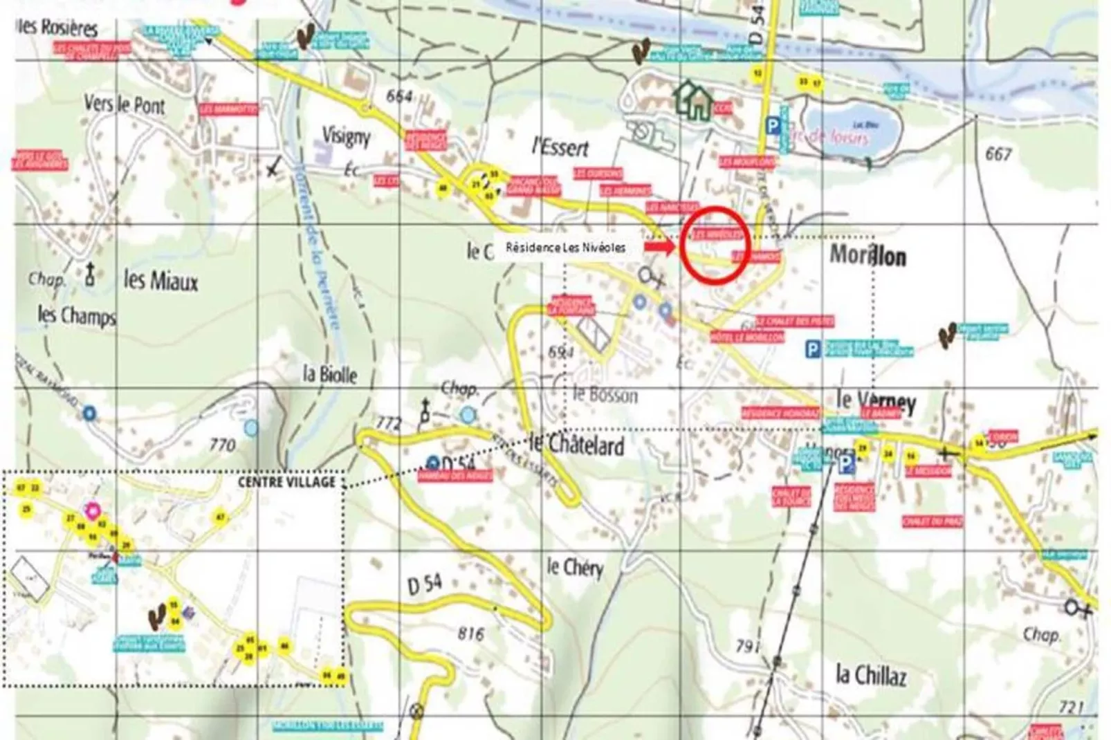 Résidence Niveoles Bat C-Slaapkamer