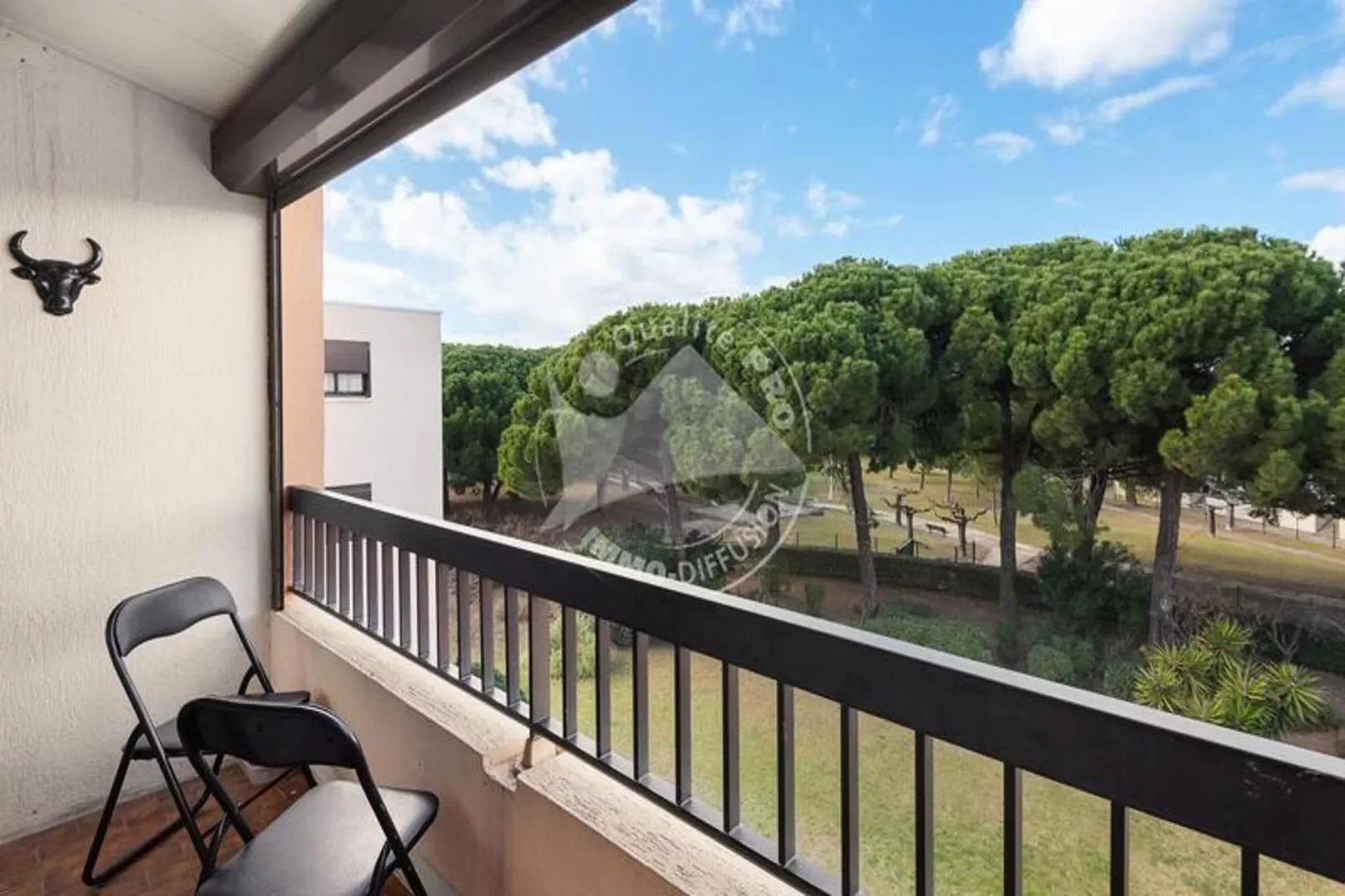 Résidence Le Triangle De La Baronnie-Terrasbalkon