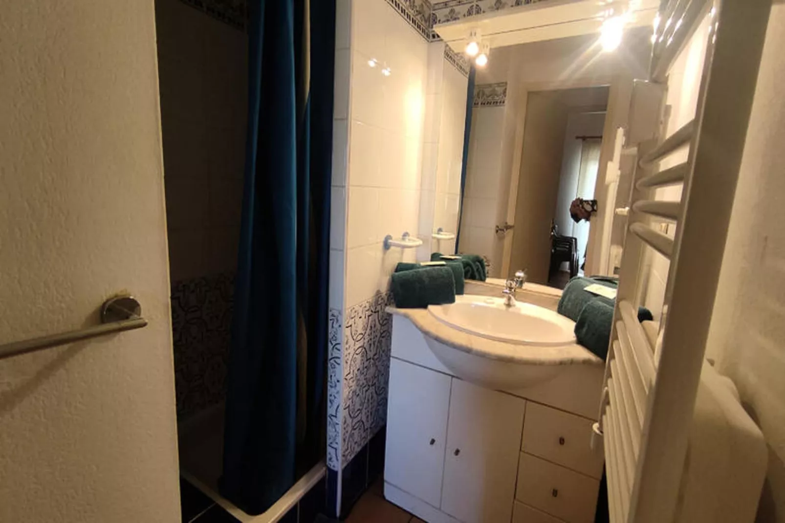 Résidence NATURISTE LA PALMERAIE-Badkamer