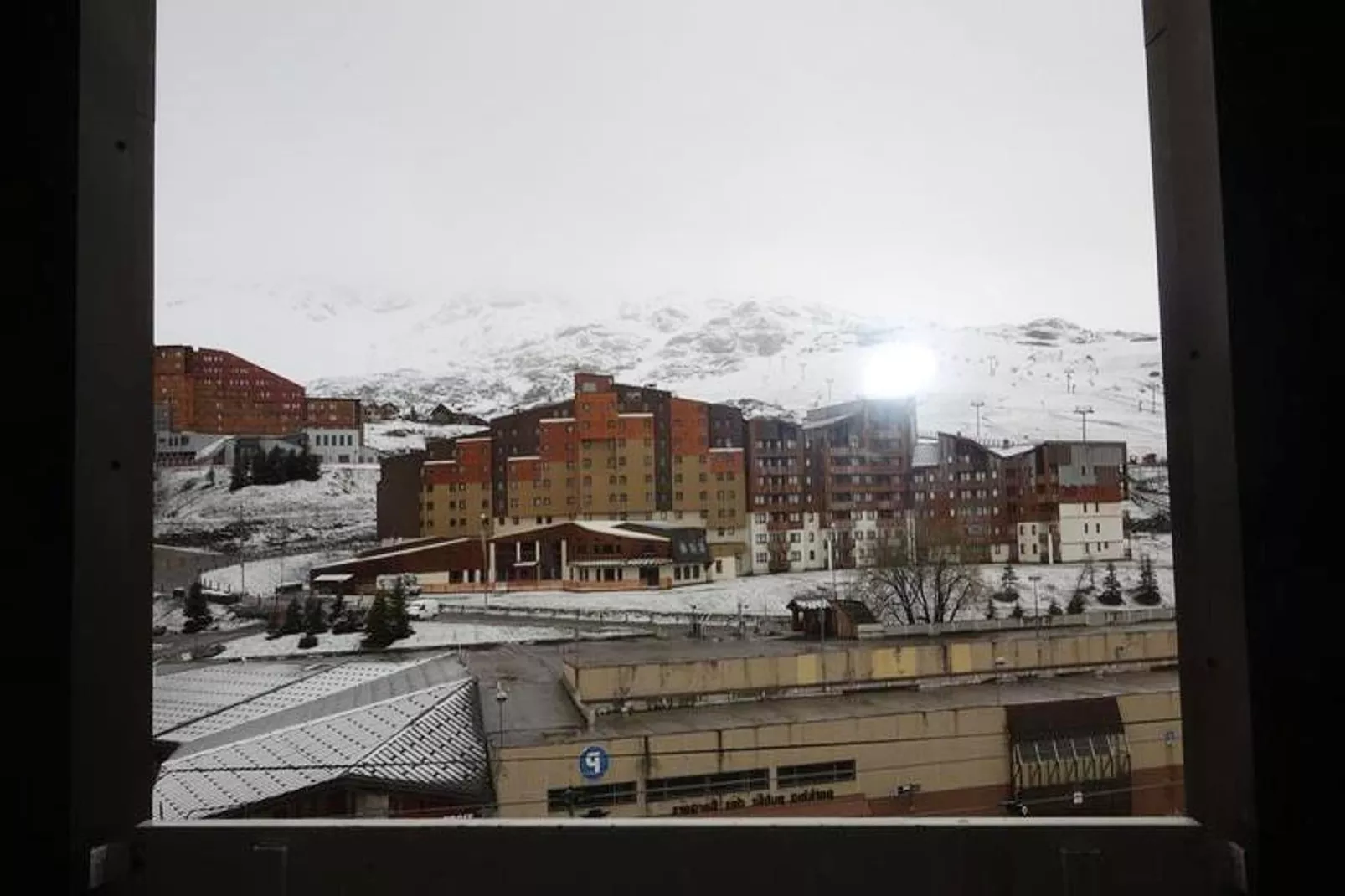 Résidence Bergers P&v-Uitzicht winter