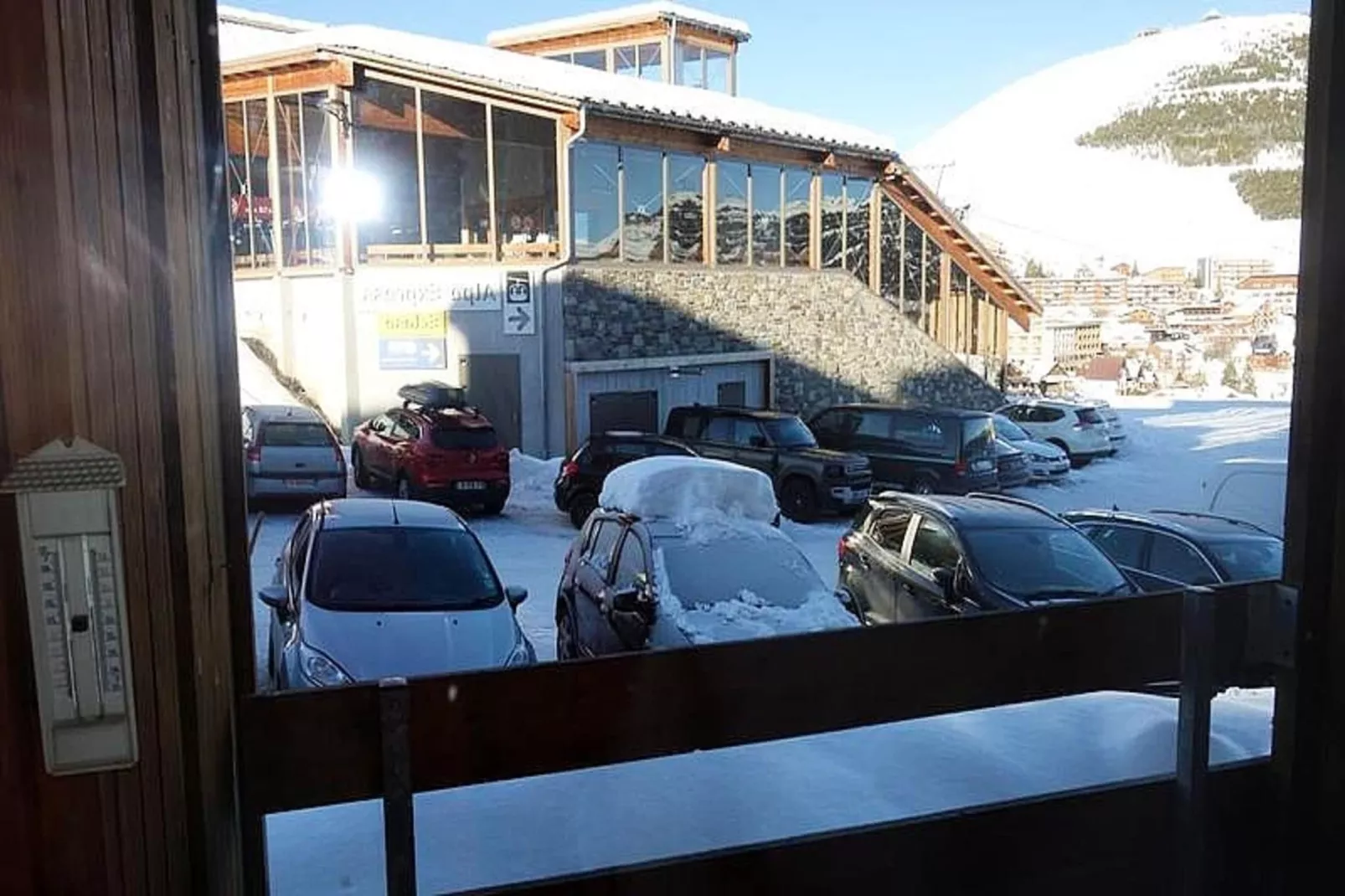 Résidence 4 Soleils-Uitzicht winter