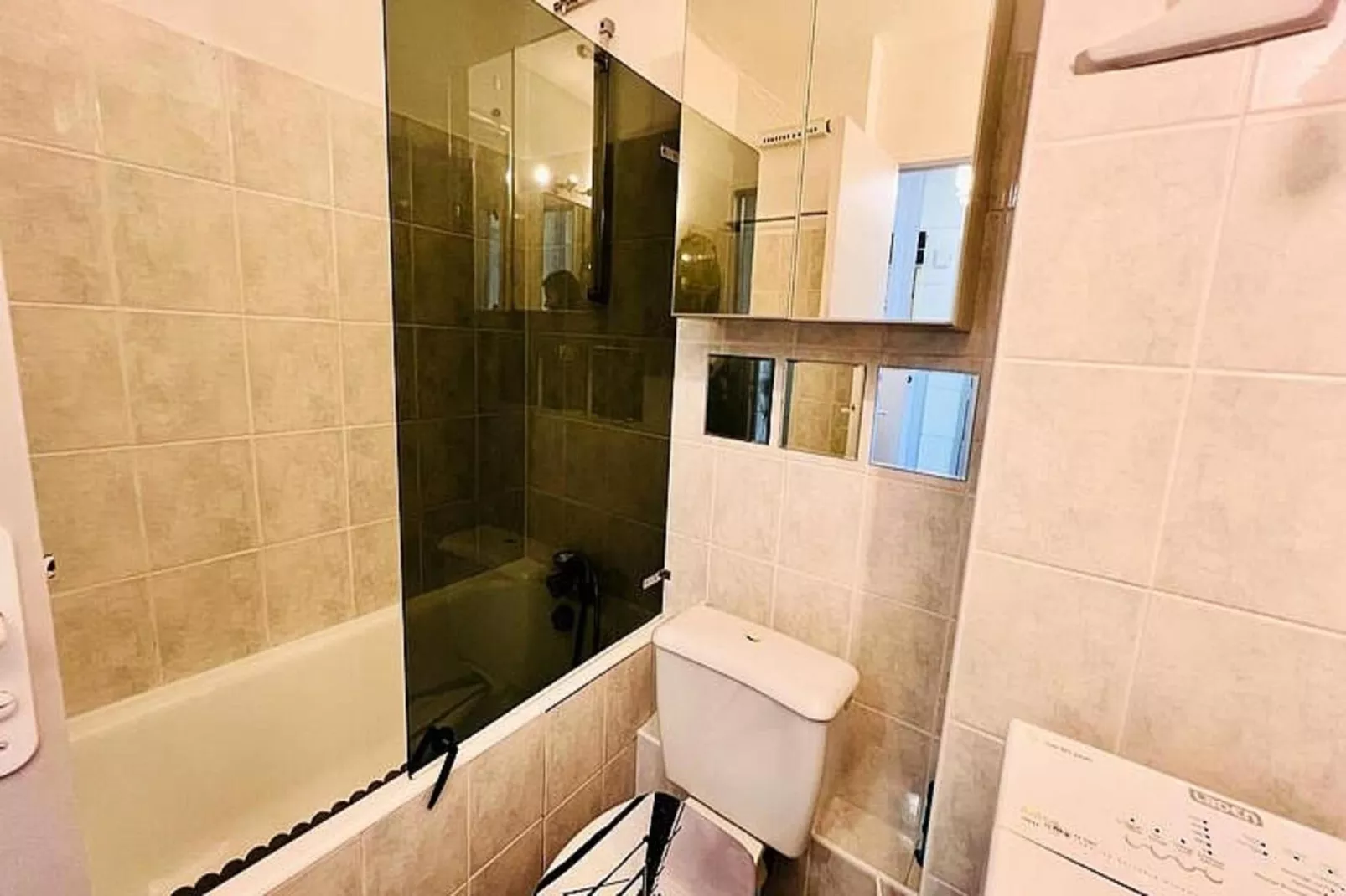 Résidence Dunes-Badkamer