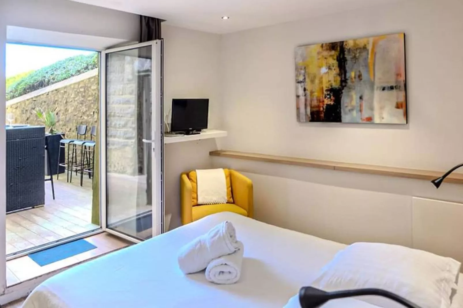 Magnifique T3 Tout Confort Avec Terrasse, Parking Et Vue Oc&eacute;an Pour 5-Slaapkamer