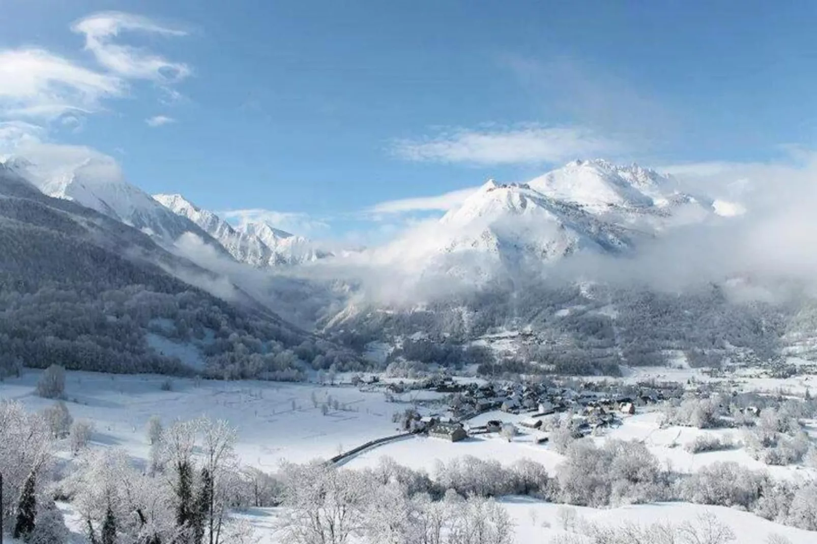 Résidence Aurette: Pic Long-Gebied winter 1km
