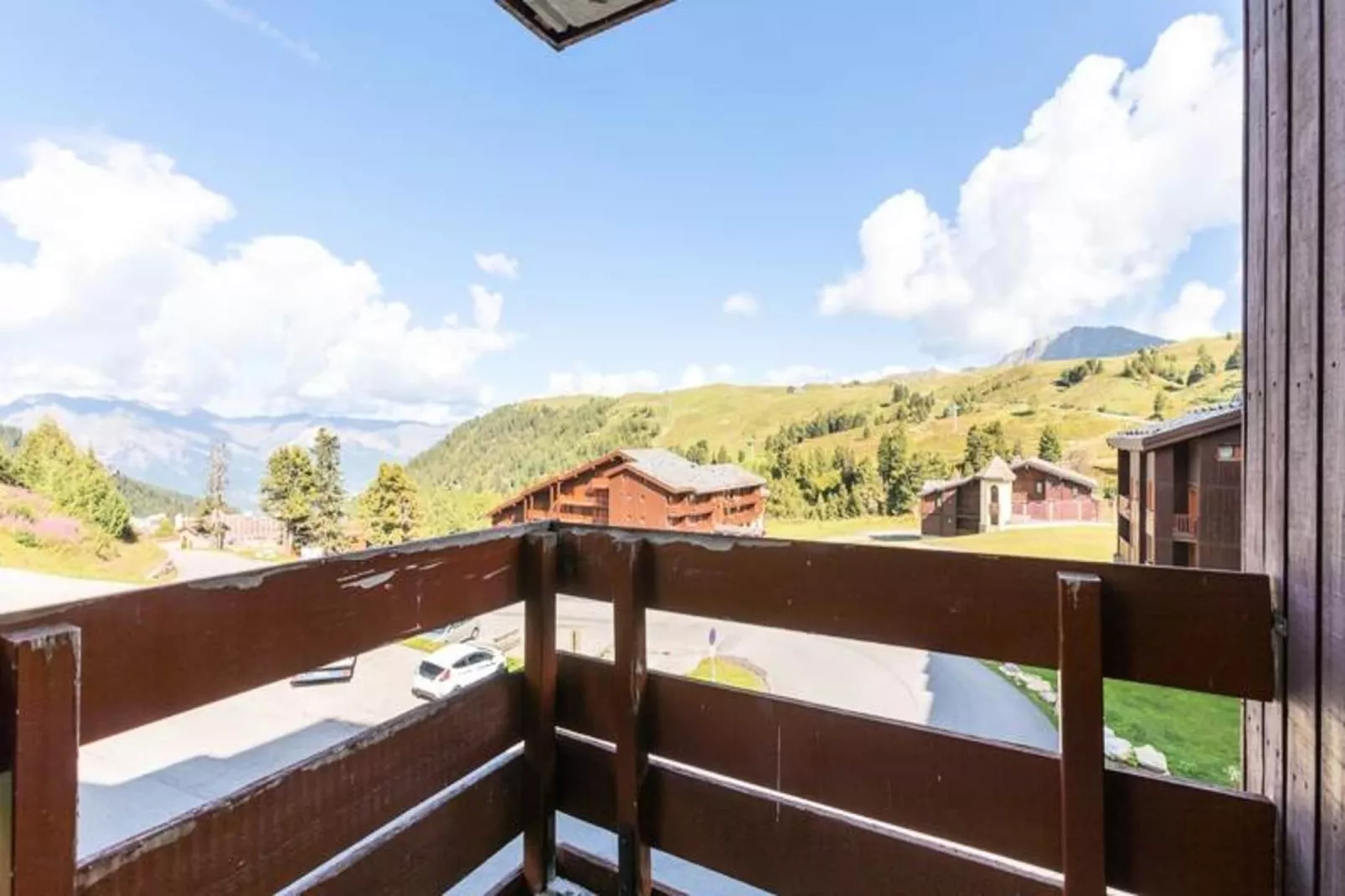 Résidence Les Chalets des Arolles - maeva Home-Uitzicht zomer