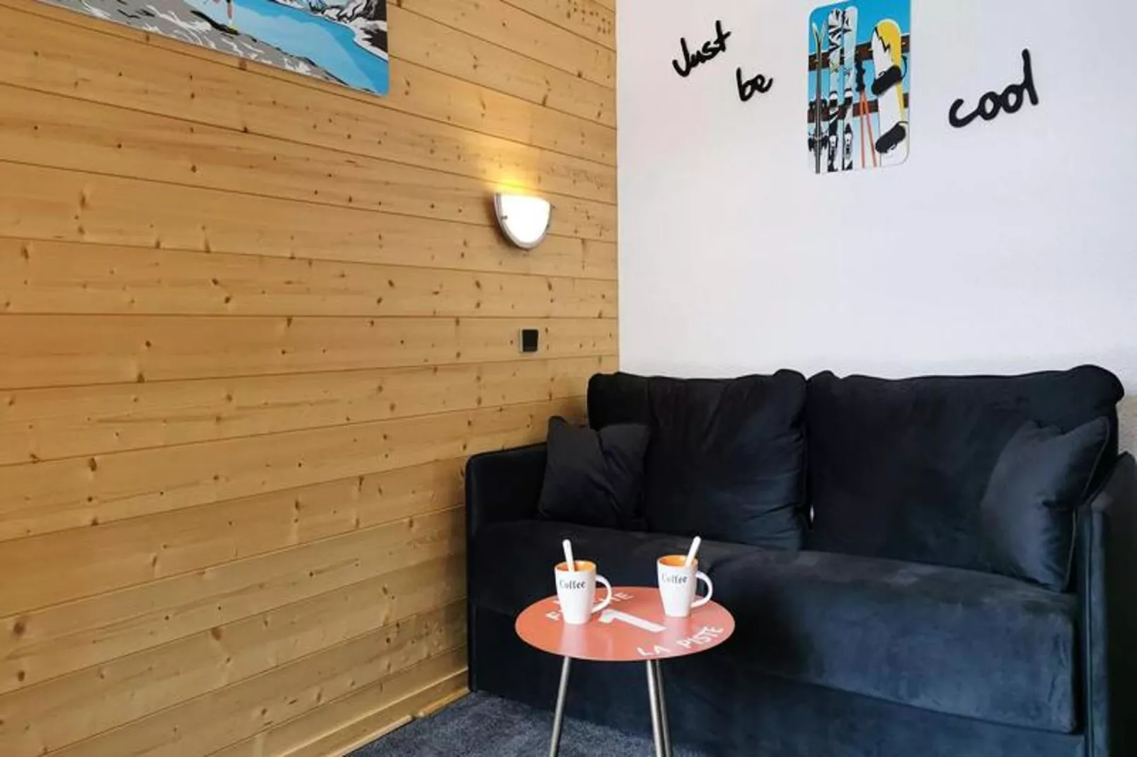 Résidence Riondet-Woonkamer