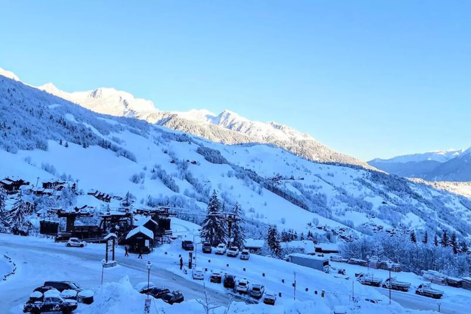 Résidence Lauziere Dessous-Uitzicht winter