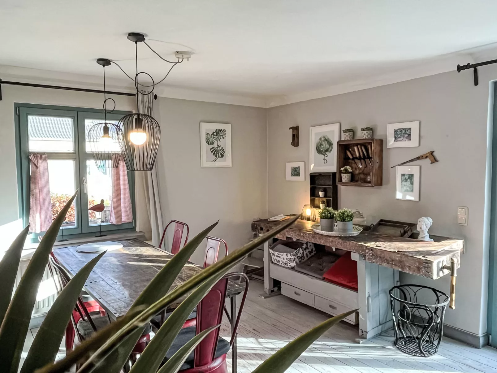 Reetgedecktes Ferienhaus Seelchen-Binnen