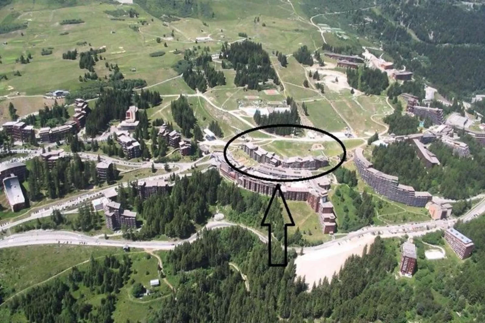 Résidence Tournavelles-Gebieden zomer 1km