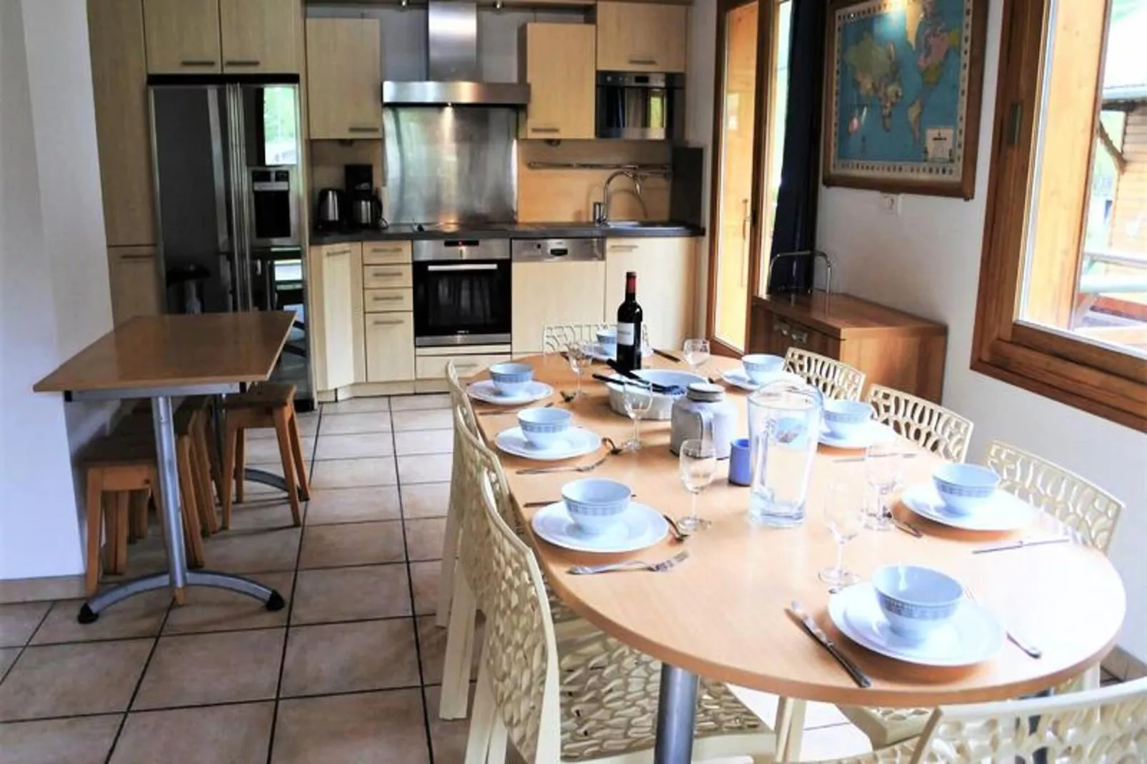 Chalet Avoreaz-Buitenkant zomer