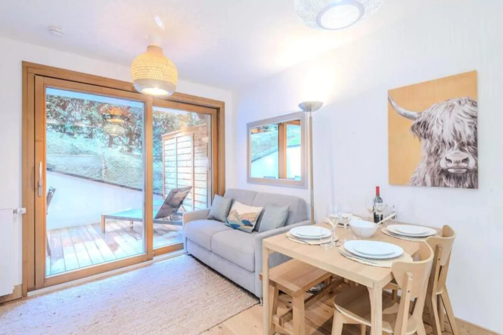 Résidence Les Frenes-Eetkamer